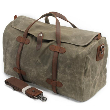 2032 Multi-Functional Wax Canvas Handbags/Shoulder Bag / Messenger Bag with Factory Price